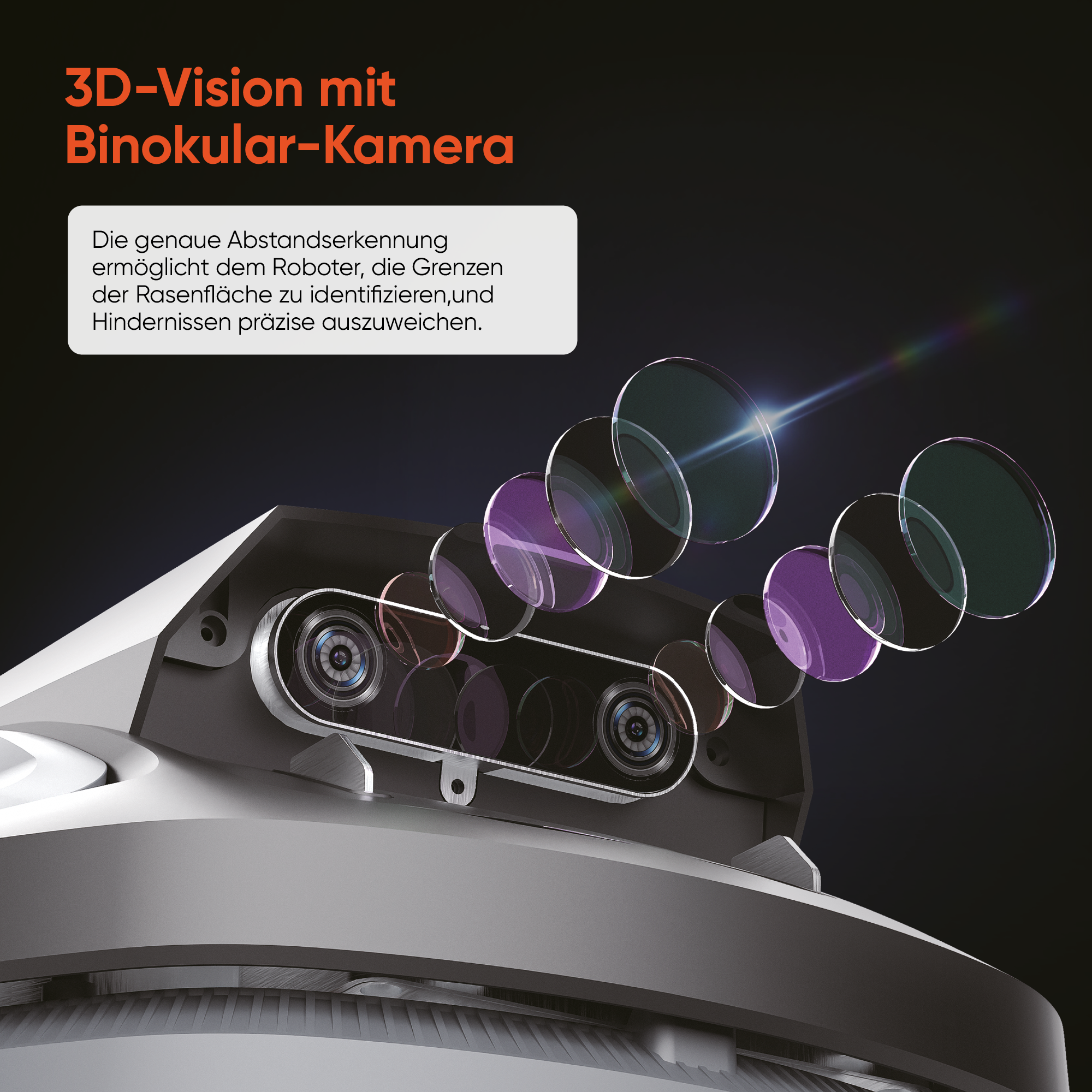 Sunseeker 3D-Vision Binokular-Kamera
